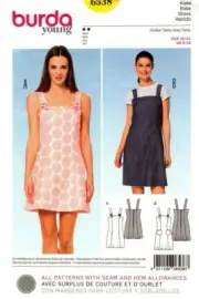 Burda Sewing Pattern 6538 Burda Young Womens Dress Size 6-18 NEW