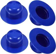 GAROZATION Pool Accessory Set 4pcs Plastic Pool Plugs Leakproof and Sturdy Ideal for Above Ground and