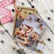 Needlework Holder "The Triumph of Galatea"