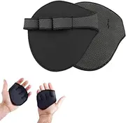 Gym Gloves, 2 Pcs Gym Grips, Weight Lifting Gloves, Weight Lifting Grips Prevent Callus Tears, Non-Slip Barbell Pad Substitute of Training Gloves for Cross Fitness, Calisthenics for Men and Women