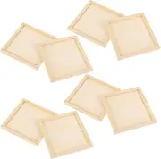 DIY Clay Picture Frames 8 Unfinished Wooden Frames for Boys and Girls' Creative Educational Play