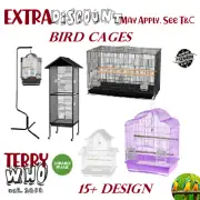 AU Bird Cage Pet Cages Aviary Large Carrier Travel Canary Cockatoo Parrot XL