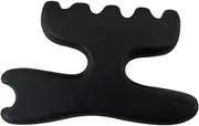 UTHCLO Black Natural Stone Scraping Plate Multi Functional Massaging Tool for Neck and Smooth Edges for Safe Use for Home and