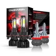 4PCS Mini Combo 9005+H11 LED Headlight Kit High Low Beam Bulbs (for: Mini)