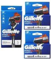 Gillette Upgrade ProGlide Trimmer 1 Razor Handle + 10 Refill Cartridges
