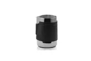 Stainless Steel Milk Frothing Jug Coffee Pitcher W/ Black Silicone Sleeve 350ml