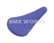 ProBMX Vinyl Diamond Quilted Seat - Blue - Old School BMX Style