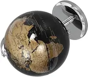 KOMBIUDA World Globe Decorative Tabletop Craft and Educational Globe with Stand for Home Office and Classroom Inspiring Exploration and Learning