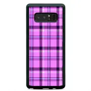 Purple Plaid Tartan Case Cover For Samsung Galaxy S23 S22 Plus Ultra S21+ S20