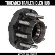 Lippert Threaded Idler Hub 10K Axles 8 on 6.5 In 16-17.5 Wheels 5/8 In Studs
