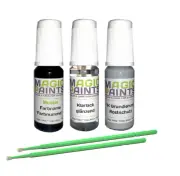 Touch-Up Paint Set Suitable For Mercedes, 359 TANSANITBLUE + Clear Coat + Primer