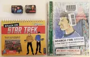 STAR TREK Collectibles - Picard & Spock Soap Where's Waldo Stuck On Sticker Book