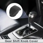 1 Pc Car Gear Shift Knob Cover for Toyota RAV4 2019-2024 Pebbled Black Gray
