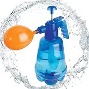 Balloon Filler Pump - Water Balloon Pump | Water Balloon Inflator | Water Sports Balloon Pump Filling Station | Balloon Filling Station Bottle with 500 Balloons Easy To Use for Summer Days