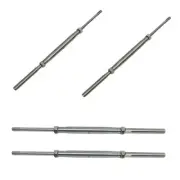 Stainless Steel 5/16" Thread Rod & Swage Stud Turnbuckle, For 3/16" Cable 4 PC