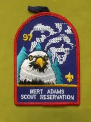 Camp Bert Adams 1997 Atlanta Area Georgia Boy Skout Reservation Patch
