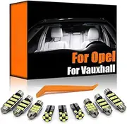 Interior LED Light Kit, For Vauxhall Opel Insignia A Astra H J K Vectra MOKKA X Corsa D E Grandland X Zafira A B C