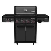 Coleman Revolution 4 Burner BBQ with Side Burner - Black Matte