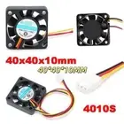 Printer CPU Case Cooling Fan 40x40x10mm4010 DC 12V 2P Brushless 4cm PC Computer