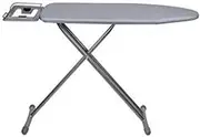 Ironing Board, Home Balcony Ironing Board 1203175CM Stainless Steel Ironing Board Space Saving Folding Ironing Table, Black/Grey Cloth Cover Ironing Boards