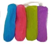 Exfoliating Mesh Soap Saver Pouch (4pk)(Color Assorted)