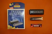 new HOHNER BLUESBENDER HARMONICA key G w/Case Thick Reedplate blues bender harp