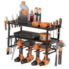 Power Tool Organizer Wall Mount,Power Drill Tool Holder,Tool 3 layers