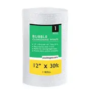 1 Pack 12 inch x 30 ft. Bubble Cushioning Wrap Shipping 12" x 30 ft. / 1 Roll
