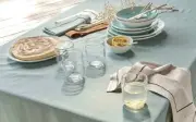 Tablecloth 100% Cotton La Redoute 150 x 150cm Square Tassels RRP£49