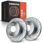 Front Drilled Brake Rotor for Jeep Cherokee 1990-1999 Wrangler Comanche 280mm (for: Jeep)