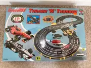 Vintage Thrash ‘N’ Thunder Speedtrax Racing Set McLaren Ferrari Sealed In Box