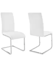 Armen Living Amanda Contemporary Side Chair