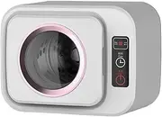 Mini Tumble Dryer, 280W Mini Compact Vented Tumble Dryer, Portable Freestanding Front Tumble Dryer, 65℃ Constant Temperature, 360° Hot Air Circulation, for Home, Apartments, Dorm, Hotel (Color : Whit