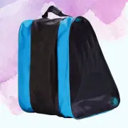 Mesh Net Roller Skating Bag Scooter Bag Adjustable Shoulder Strap Handbag