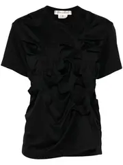 [COMME des GARCONS] Applique-Detailed Tee