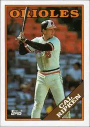 1988 Topps Cal Ripken Baltimore Orioles #650 Baseball Card