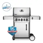 Napoleon Grills Rogue RSE 425 RSB - 3 Burner LPG Gas BBQ + Side & Rear Burners