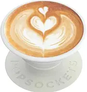 ​​​​PopSockets Phone Grip with Expanding Kickstand, Adhesive Grip - A Latte Love