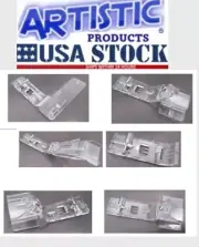 Serger Feet Clear 7pcs.Husqvarna Viking Serger Overlocker Huskylock 910, 905