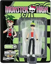 Worlds Smallest Monster High Micro Figure Series 2 – Deuce Gorgon Collectible Mini Figure with Display Case & Stand