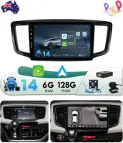 6+128G For Honda Odyssey 2014-2019 Android 14 Carplay GPS Stereo Radio Head Unit