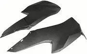 Carbon Fiber Side Frame Turn Signal Fairing Compatible with Kawasaki Ninja ZX-10R ZX10R ZX 10R 2021-2022