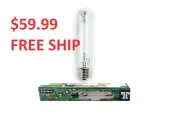Tungsram Tulox High Pressure Sodium (HPS) PSL Lamp - 600W - MADE IN EUROPE