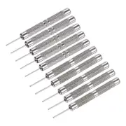 Watch Band Pin Punch 0.8/0.9mm Dia Watch Straps Link Pin Remover Tool 10 Pcs