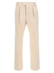 [Moncler] Moncler-Drill Pantaloni Beige-Uomo 48IT Beige