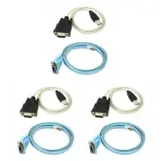 3X RJ45 Cable Serial Cable Rj45 to DB9 and RS232 to USB (2 in 1) CAT57871