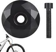 BIKES CAP STEMS - Anti Slip Bowl Lid, Sturdy Bicycle Accessory | Road Safe, Shock Resistant Handlebar Cover, Heavy Duty Cycling Component, Bike By Ins