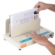 Thermal Binding Machine, 500 Sheets Capacity Book Binding Machine, Thermal Book Binder 50mm Binding Thickness A3(Short Edge)/A4/A5 Document, with Infrared Optical