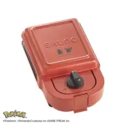 Pokemon BRUNO Hot sandwich maker single red ro