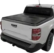 ALCYBD Hard Folding Truck Bed Tonneau Cover|Htf037|Compatible for Ford Maverick 2022 2023 2024 2025 4' 6"" Bed (54.4"")